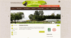 Desktop Screenshot of fermedesrufaux.com